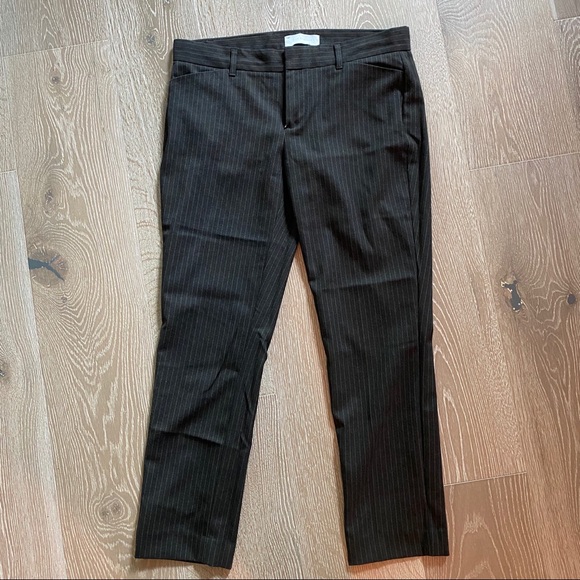 GAP Pants - GAP Slim Cropped Pinstripe Pants